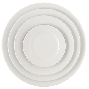 Porcelain Round Plates & Chargers