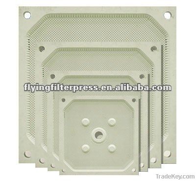 filter press plate for wastewater treatment