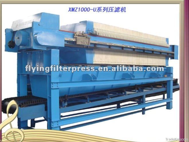 quick opening filter press machine for marble and granite