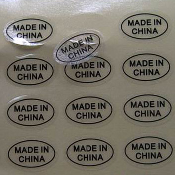 transparent sticker labels