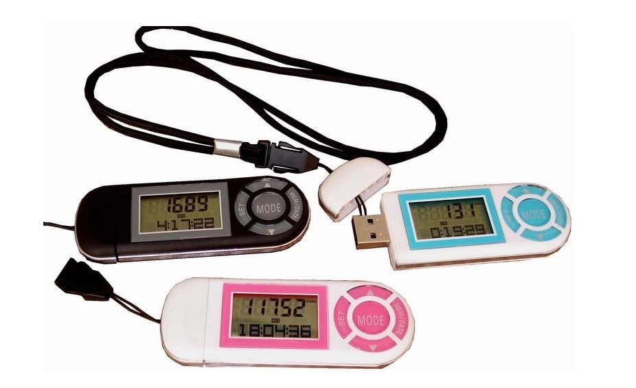 3D USB pedometer PDM-2608 with newest design from direct factory KYTO