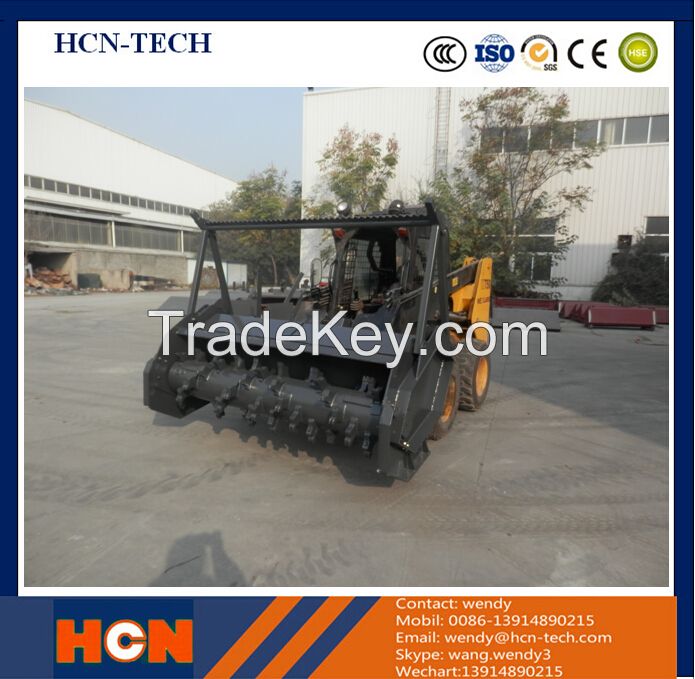 Forestry Mulcher for skid steer loader bobcat