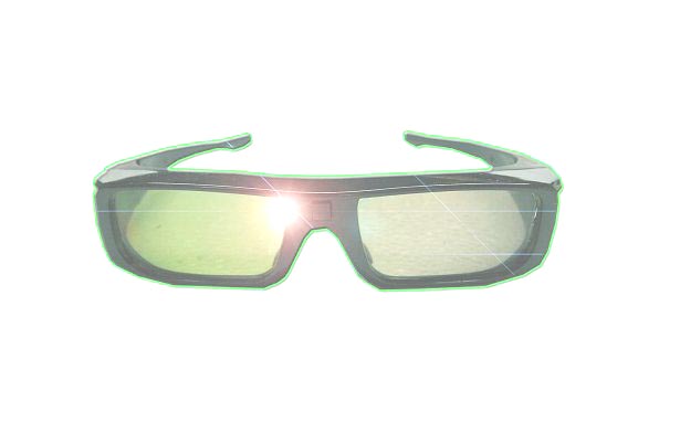 TV 3D active shutter glasses