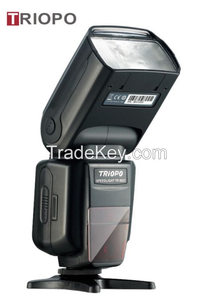 TRIOPO TR-982II camera flash light ,speedlite with TTL , master and slave function ,wireless function  and auto zoom for NIkon and Canon