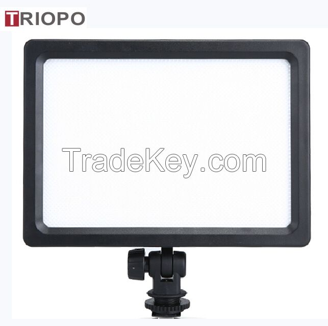 TRIOPO LED-204  high quality photo and  video  LED light for Nikon ,Canon ,Song ,pentax,olympus camera light ,3200K-5500K studio light 