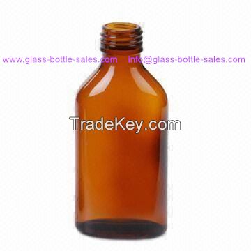 glass medicine bottle