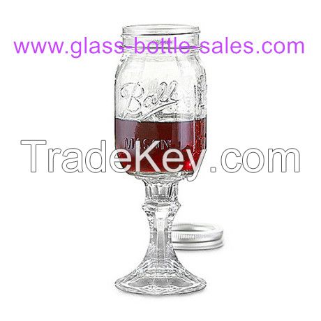 480ml Glass Mason Jar With Lid