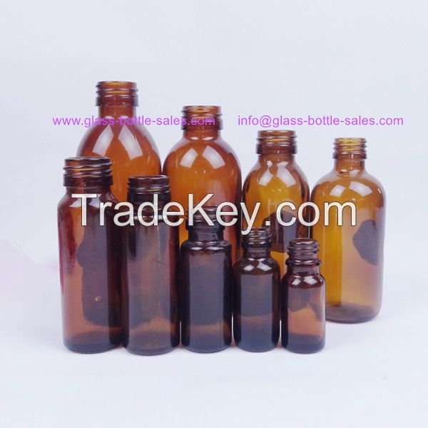 glass medicine bottle