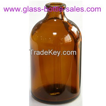 glass medicine bottle