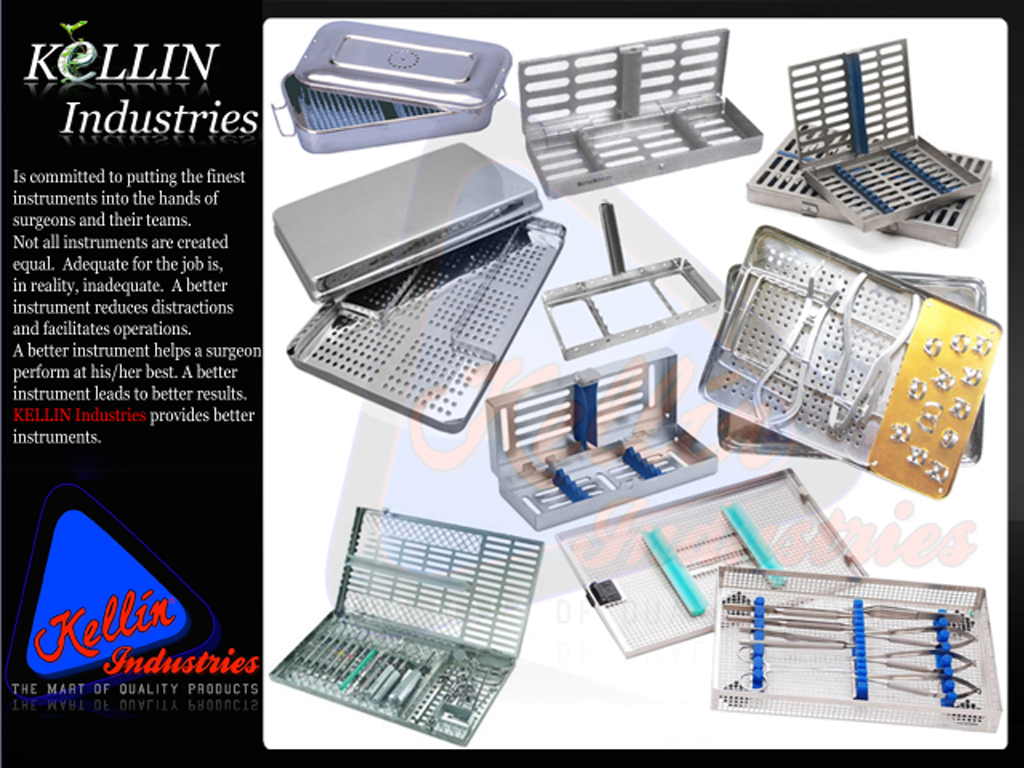 Cassette Instruments Trays