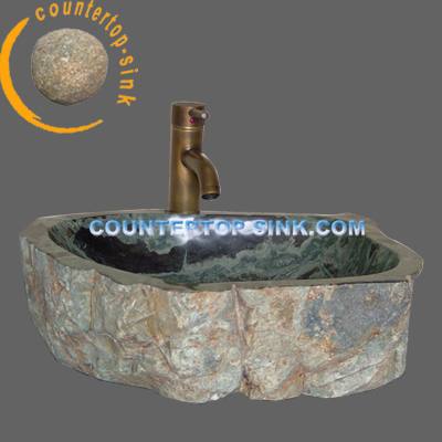 Natural stone granite sink