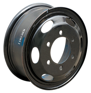 chinese brand wheels, landstar tubeless steel wheels, DOT/ TUV certific