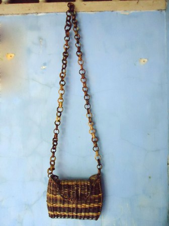 Filipino handicraft  bag made of nito