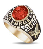 Personalized Military Ring