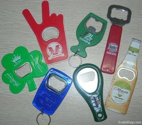 ABS bottle opener, plastic bottle opener, customize bottle opener with