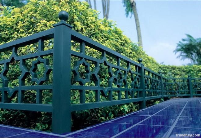 worught iron fence R9001