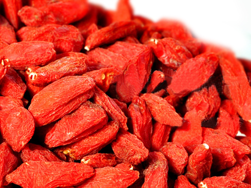 Goji berry dried fruits