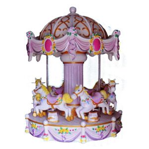 Amusement game for children games coin operated 6 players horse ride kiddie carousel game machine children games 