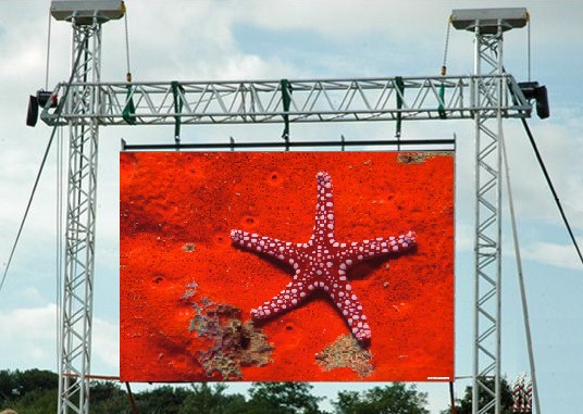 P16 full color led display for outdoor