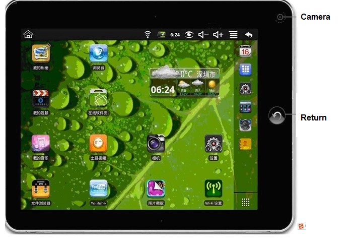 laptop, notebook, 8" Tablet PC with camera/mid/Android 2.2 sytem