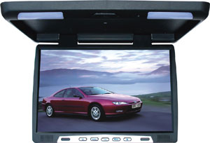 17INCH ROOFMOUNT MONITOR/car monitor/Built in IR/FM transmitter