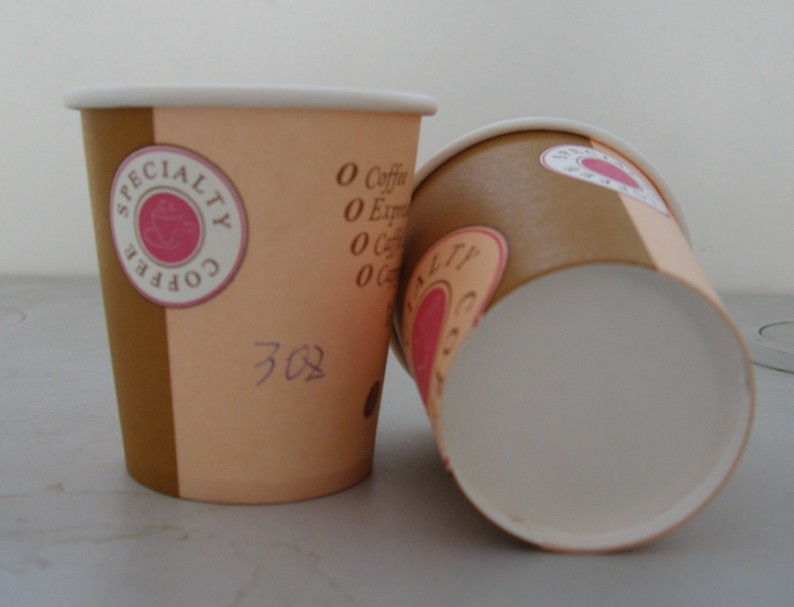 3-OZ disposable paper cups