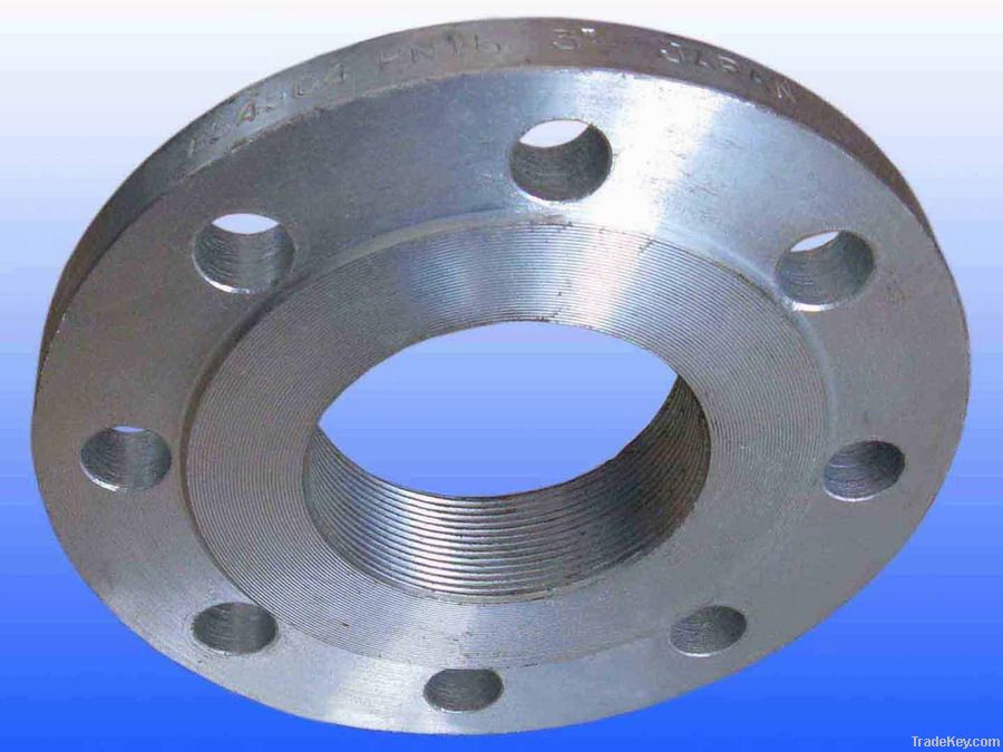 Threaded flange