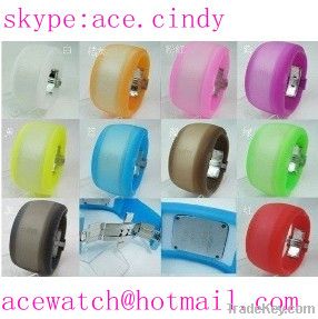 2012 Hot LED digital watch and led jelly watch