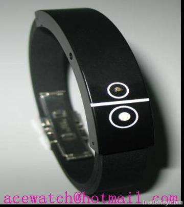 Fashion Bluetooth bracelet with LED clock