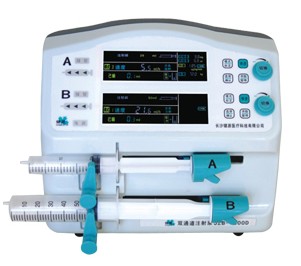 Two/Dual/Double Channels Syringe Pump with CE For Hspital/Clinic