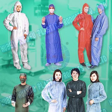 Non-woven Isolation gown, surgical gown