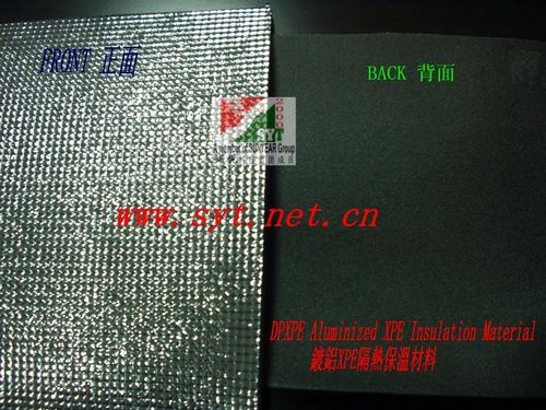 Single-sided Aluminized foil XPE thermal insulation