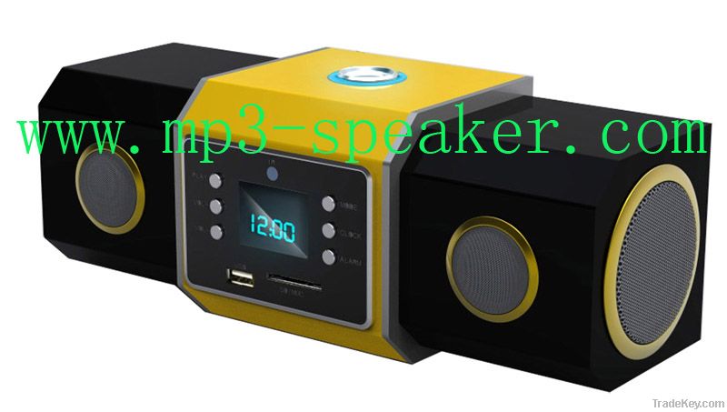 wooden speaker mini speaker card speaker