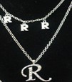 fashion necklace/necklace/letter