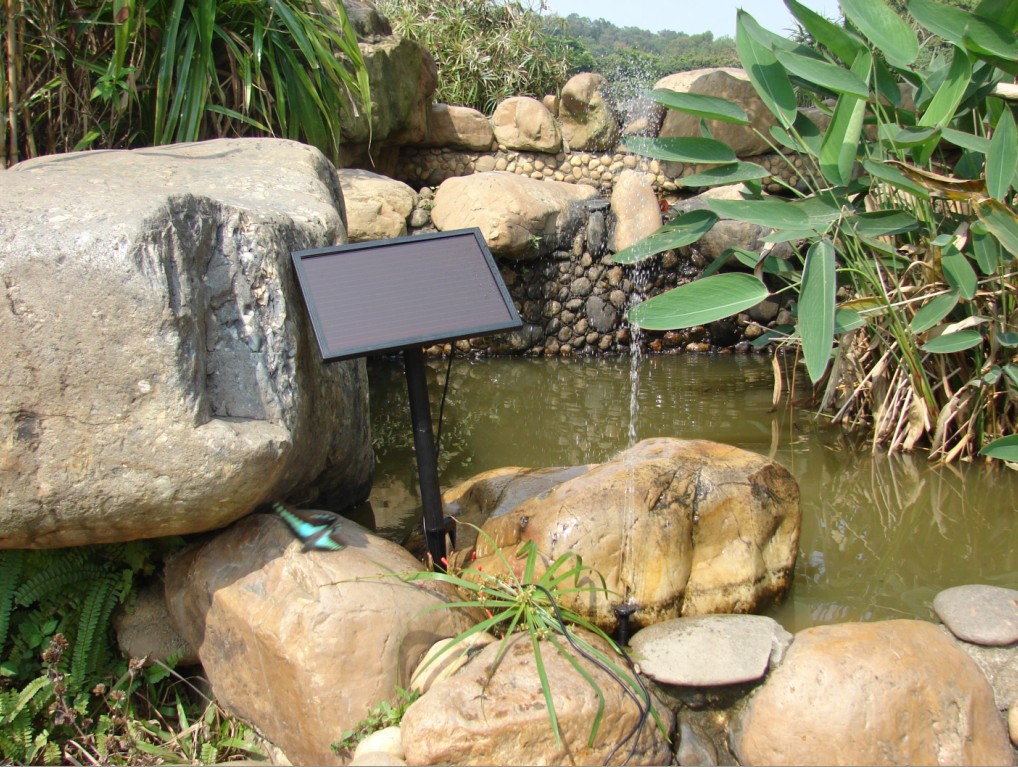 Smart Solar Fountain Pump With Battery for Garden and Home