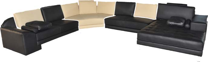 modern sofa JJ170.