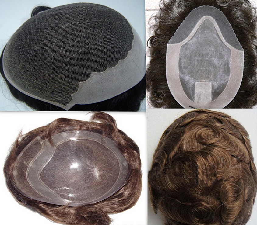 Wholesale Fashion 100% human remy hair toupee, men's wig