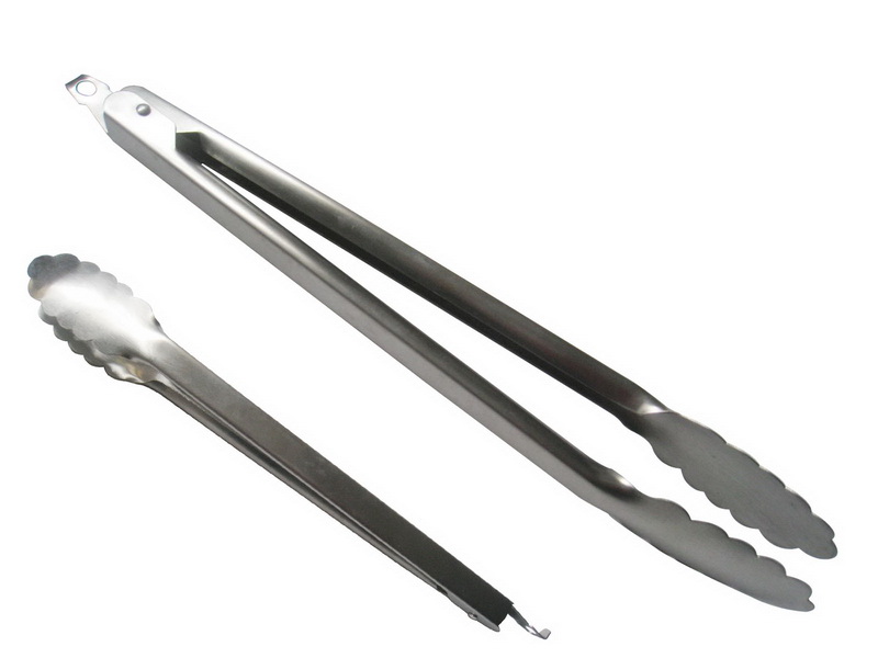 stainless steel serving tong