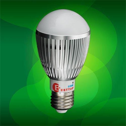 High Power 6W LED Light Bulb E27