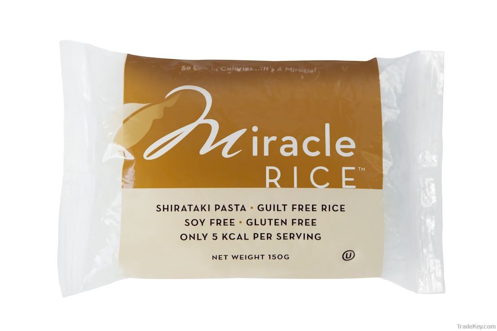 Miracle Noodle Rice: Only 5 kcal!