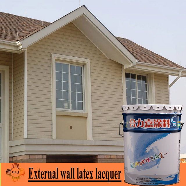 External wall latex lacquer