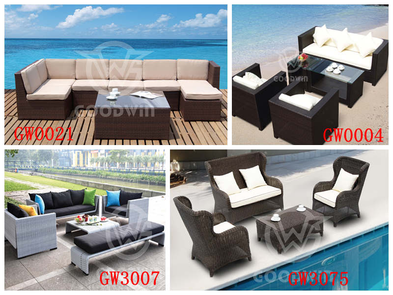 rattan sofa modern style outdoor furniture garden furniture