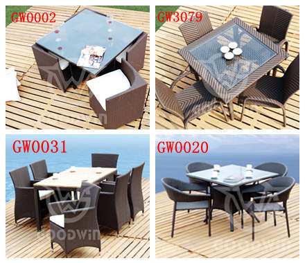 rattan dining table  outdoorfurniture GW0002