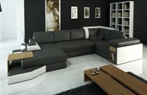 European leather sofa(JJ157).