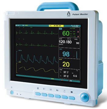 12.1" color TFTscreen patient monitor