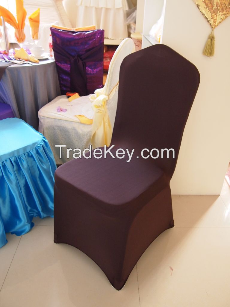 Cheap Price different colors Spandex Chair Cover