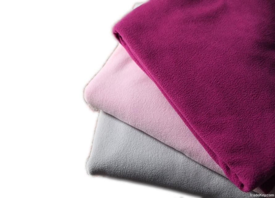 100%polyester solid polar fleece fabric