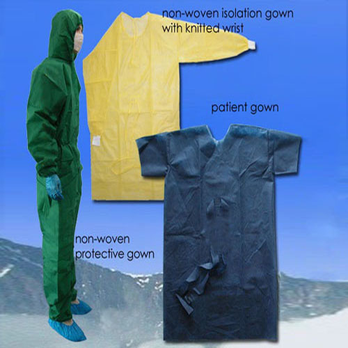 Non Woven Coverall, Surgical Gown, Patient Gown, Isolation Coat