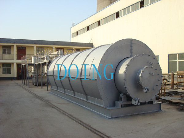 Higer Oil Yield DY-003 Waste Tire Recycling Machine