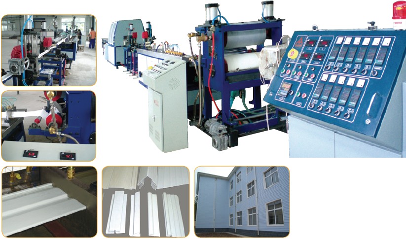 Plastic plate & sheet extrusion line